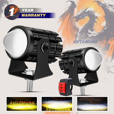 automunk LED Fog Lamp Unit for Universal For Car Universal For Car