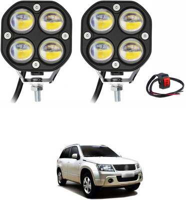 PRTEK LED Fog Lamp Unit for Mahindra Universal For Car