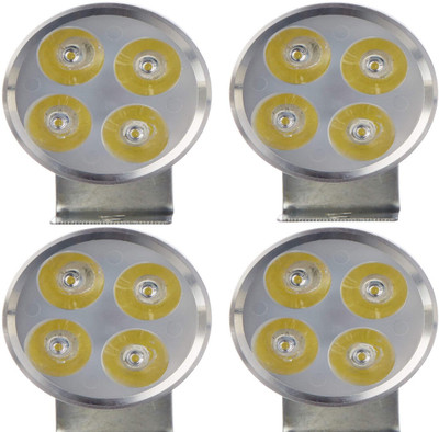 NIA DK STORE LED Fog Lamp Unit for Royal Enfield, KTM, Bajaj, Yamaha, Mahindra Universal For Car