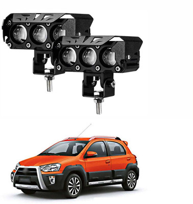 PRTEK LED Fog Lamp Unit for Toyota Etios Cross