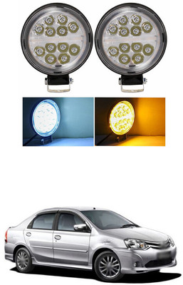 PRTEK LED Fog Lamp Unit for Universal For Car Etios
