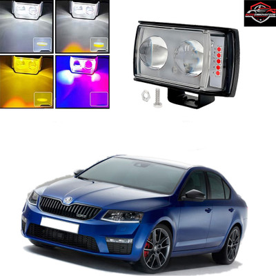 ROYAL AUTO MART LED Fog Lamp Unit for Skoda Octavia