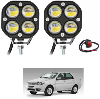 PRTEK LED Fog Lamp Unit for Universal For Car Universal For Car
