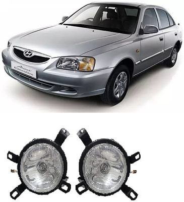 Uneestore Halogen Fog Lamp Unit for Hyundai Accent
