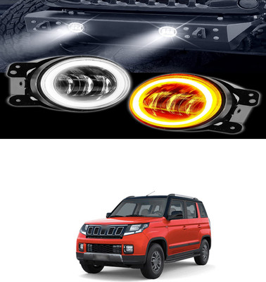 PRTEK LED Fog Lamp Unit for Mahindra Universal For Car