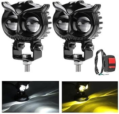 Dhruvtraders LED Fog Lamp Unit for Universal For Car, Hero, Honda Universal For Car