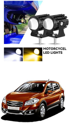 LOVMOTO Front, Rear LED Indicator Light for Hyundai i20(White)