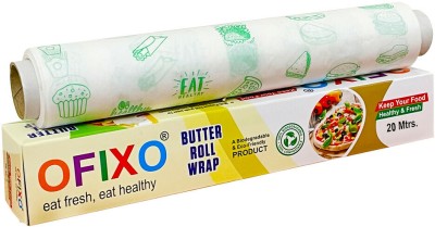 OFIXO Multipurpose Food WRAP Food Wrapping Paper 20 Meter (Pack of 1) Parchment Paper(20 m)