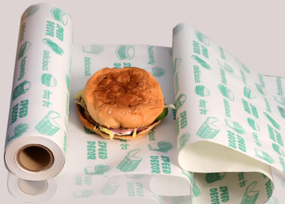 GrahLogy Food Wrapping Butter Paper Roll for Cooking, Sandwich, Egg roll, (Pack of 1) Parchment Paper(60 m)