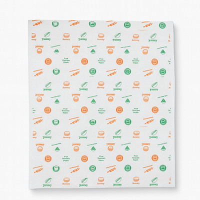 Wrap Nest Food Wrapping Paper Sheets, Non-Sticky Butter Paper for Roti Parchment Paper(0.275 m)