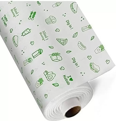 RASOI WRAPP FOOD WRAPPING PAPER 250 Grm | PAPER FOIL | BUTTER PAPER | ROTI WRAPP Parchment Paper(25 m)