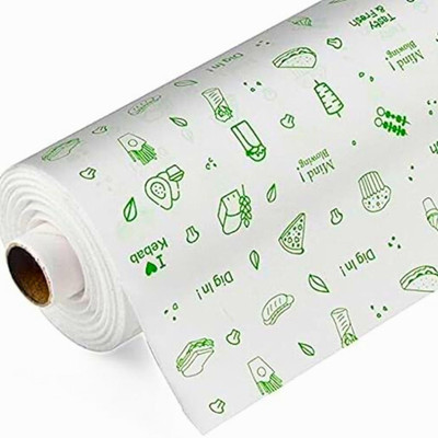 flamgam Household Food Wrap Butter Roll for Roti, Parantha 25MTR Parchment Paper(25 m)