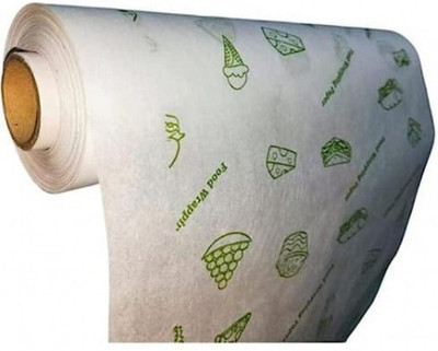 Chilli Flakes wraps Food Wrap Butter Paper Jumbo Roll (Rio de Janeiro) Parchment Paper(72 m)