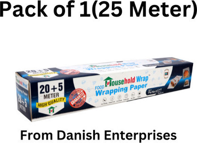 HHFOIL Household Wrap 25 meter butter paper for roti wrap Parchment Paper(25 m)