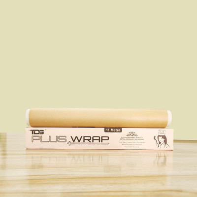 TDS PLUS WRAP 11 Meter Food Wrapping Paper | Oven Safe | Organic Butter Paper Parchment Paper(11 m)