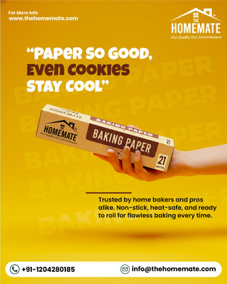 THE HOMEMATE KITCHEN PAPER COMBO 21M (FOOD WRAP, BUTTER PAPER, BAKING PAPER) Parchment Paper(63 m)