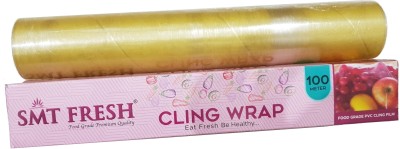 SMT FRESH Cling Wrap 100 Meter Biodegradable Cling Film Food Wrapping Shrinkwrap(100 m)