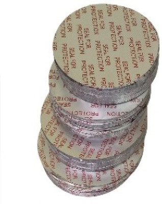 Oymetrades Aluminum Foil Seal 70mm for PET Plastic Jars & Bottles Aluminium Foil(Pack of 250, 0.7 m)