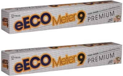 eeco Combo 9M Silver roll for Food Packing, Cooking, Grilling, Catering Events Aluminium Foil(Pack of 2, 12 m)