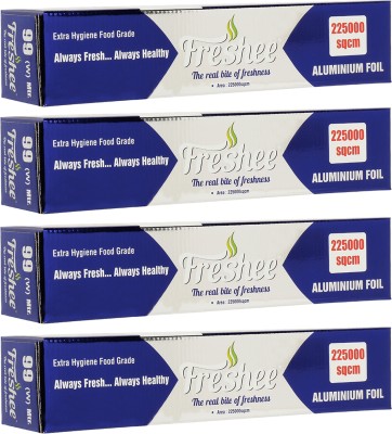 Freshee 72m 225000sqcm Foil Roll PK-4 Aluminium Foil(Pack of 4, 72 m)