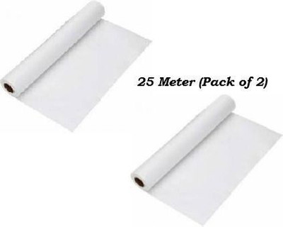 Dityam Wrap 25 Meter Food Wrapping Butter Paper paper Pack 2 (Green Print) Paper Foil(Pack of 2, 25 m)