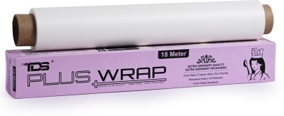 TDS PLUS WRAP 18 Meter Food Wrapping Butter Paper (Off White) Pack 1 Parchment Paper(18 m)