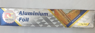 DC Best Fresh Aluminium Foil 1 Kg Net, 18 Micron Aluminium Foil(60 m)