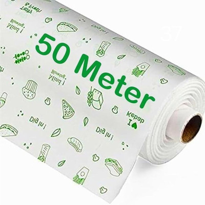 Suyip 500g Non-Stick Food Wrapping Roll – Reheatable Sheet Parchment Paper(50 m)