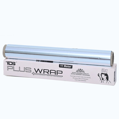 TDS PLUS WRAP TDS PLUS WRAP 11 Meter Food Wrapping Aluminium Foil Paper Pack 1 Aluminium Foil(11 m)