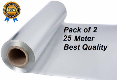 Cosas Pack 2 / 25M Foil aluminium paper Aluminium Foil(Pack of 2, 25 m)