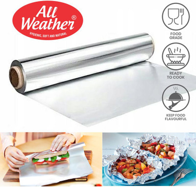 Tj'S Aluminium Foil 72 Meter 10.5 micron Aluminium Foil(75 m)