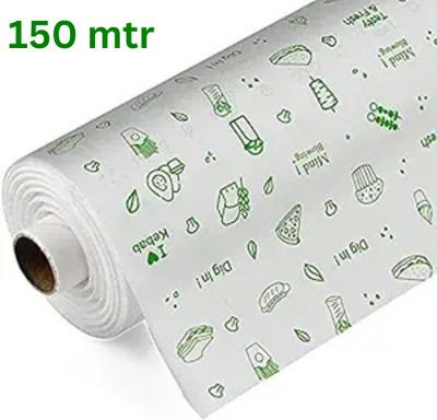 eurowrap Butter Papers 150 Meter | Food Wrapping Paper | Butter Paper for Roti Parchment Paper(150 m)