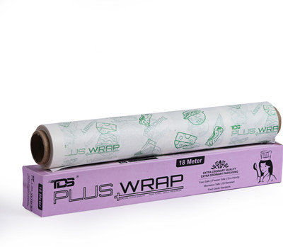TDS PLUS WRAP TDS A1 - 18 Meter Printed (Green) Butter Paper Pack 1(1 Ply, 1 Sheets)