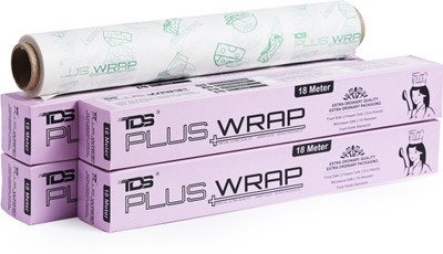 TDS PLUS WRAP 18 Meter Printed Green Butter Paper Pack 4 Parchment Paper(Pack of 4, 18 m)