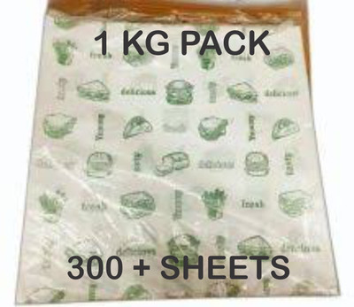 Six Fox Butter Paper Sheets 300+ Sheets 1 Kg Parchment Paper(200 m)