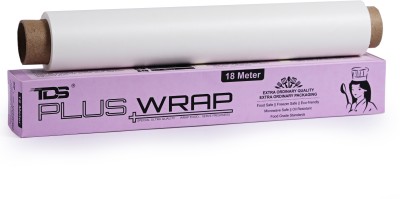 TDS PLUS WRAP 18 Meter Food Wrapping Butter Paper (White, Pack 1) Paper Foil(18 m)