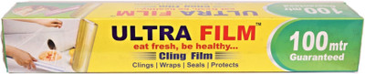 Ultra Film 100m Recyclable Cling Film Shrinkwrap(100 m)