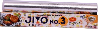 eeco Jiyo Combo 3 No. Silver roll for Food Packing, Cooking, Grilling Aluminium Foil(Pack of 2, 2 m)