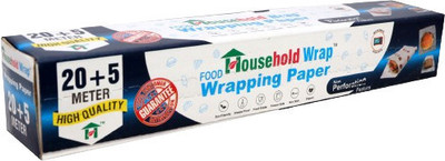 danish enterprises Household Wrap 25 meter Wrapping Paper Roll Butter Paper Parchment Paper(25 m) Parchment Paper(25 m)