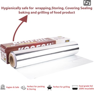 RTB FOOD WRAPPING PAPER ROLL/ ROTI WRAP/BUTTER PAPER/PAPER FOIL/ Parchment Paper(100 m)