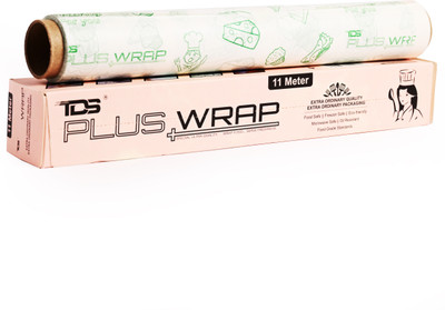 TDS PLUS WRAP TDS 11 Meter Printed Butter Paper(Green) - Pack-1(1 Ply, 1 Sheets)