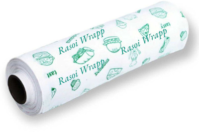 RASOI WRAPP FOOD WRAPPING PAPER 20 MTR| PAPER FOIL | BUTTER PAPER | PAPER WRAP| ROTI WRAPP Parchment Paper(20 m)