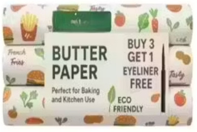 VANSH Butter Paper for food, roti, packing, wrapping (Pack of 3 ) Parchment Paper(Pack of 3, 75 m)