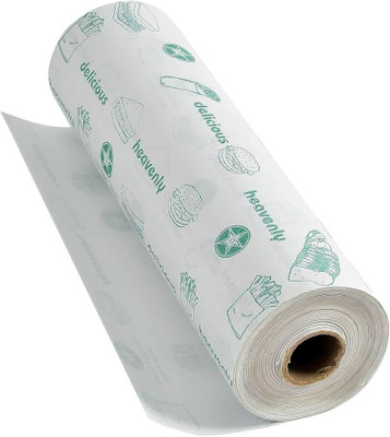 Everbite Premium 100% Food Grade Butter Paper Roll, Used for Roti Wrapping Parchment Paper(50 m)