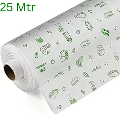 Katbite Butter Paper for Roti | Food Wrapping Paper | Butter Paper for Cake Paper Foil(25 m)