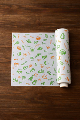 GirjaHub Food Wrapping Paper Roll - Premium Non-Stick Butter Wrap (100 Meter) Paper Foil(100 m)