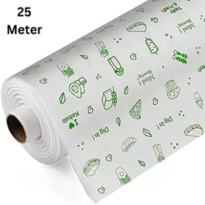 Shrirays Pack of 1 Butter Paper || Roti Packing || 25 Meter Food Wrapping Paper Paper Foil(25 m)