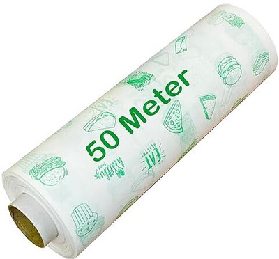 Eclet 50 Meter Food WRAP Multipurpose Butter paper foil Paper Parchment Paper(50 m)