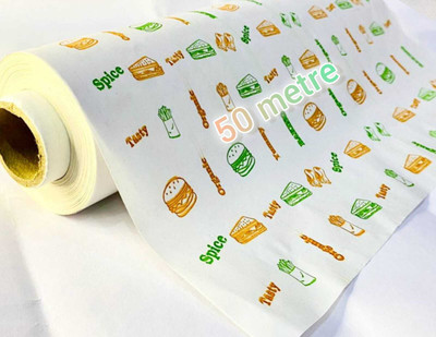 Shyamora butter paper roll 500gms 50 mtr Parchment Paper(50 m)