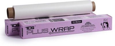 TDS PLUS WRAP 18 Meter Food Wrapping Butter Paper (Off White) Pack 2 Parchment Paper(Pack of 2, 36 m)